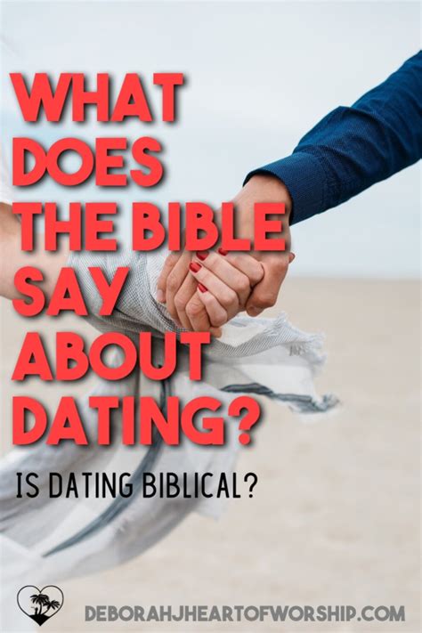 Is dating biblical